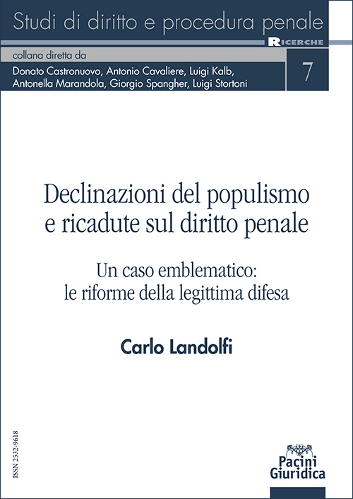 Declinazioni del populismo e ricadute sul diritto penale