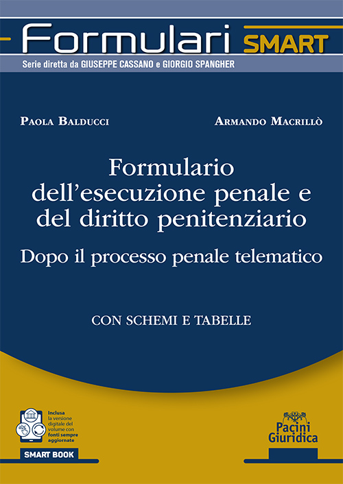 Formulario dell'esecuzione penale e del diritto penitenziario