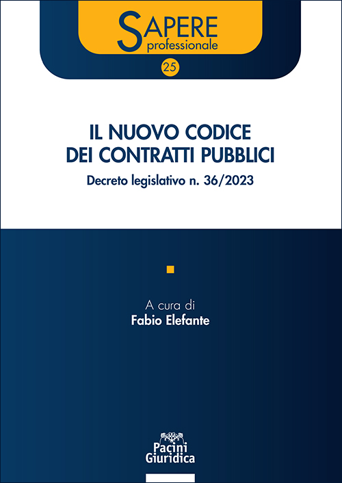 Il nuovo codice dei contratti pubblici