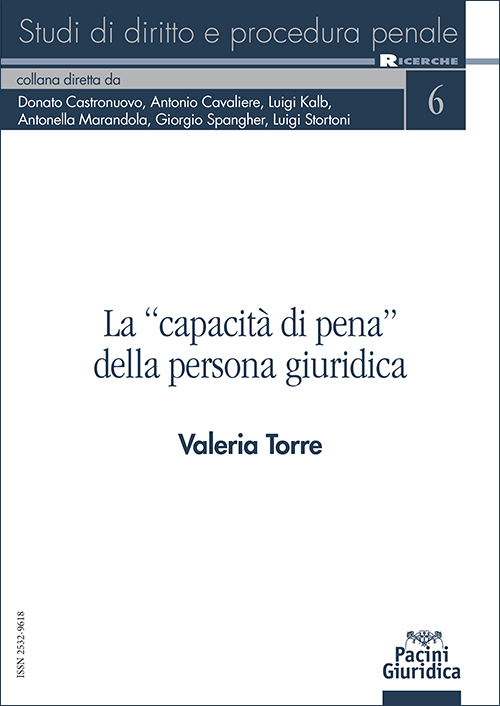 La “capacità di pena” della persona giuridica