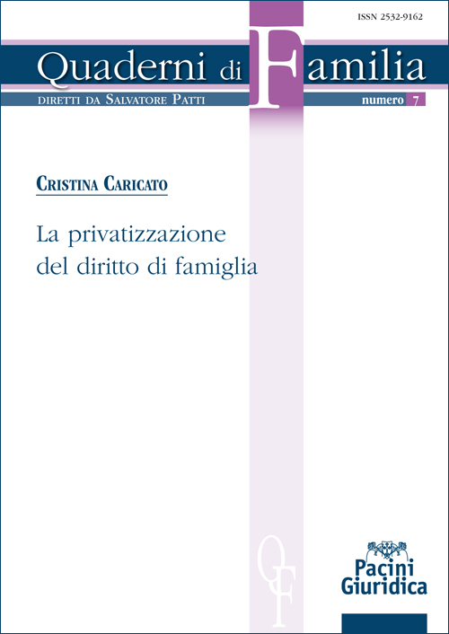 La privatizzazione del diritto di famiglia