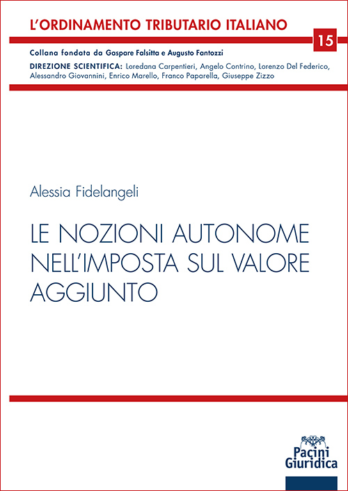 Le nozioni autonome nell'imposta sul valore aggiunto