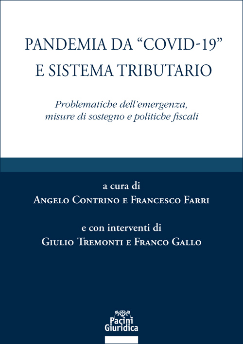 Pandemia da "Covid-19" e sistema tributario
