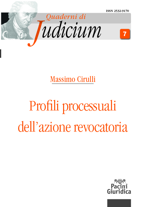 Profili processuali dell'azione revocatoria