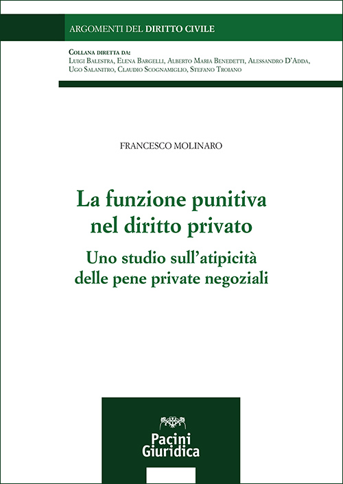 La funzione punitiva nel diritto privato