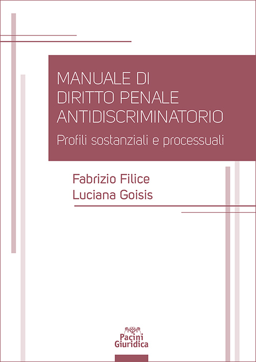 Manuale di diritto penale antidiscriminatorio