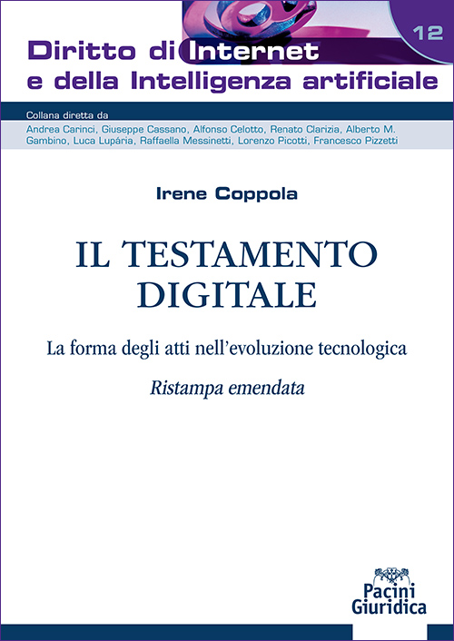 IL TESTAMENTO DIGITALE - Ristampa emendata