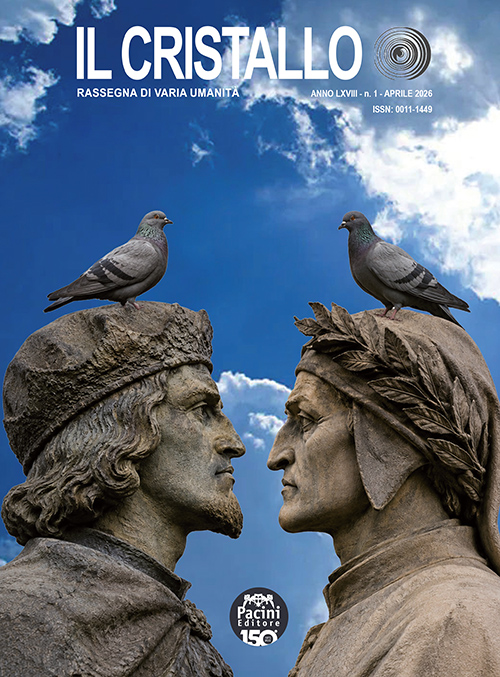 Il Cristallo - anno LXVIII - 1-2026 - Rassegna di varia umanità - Rivista semestrale