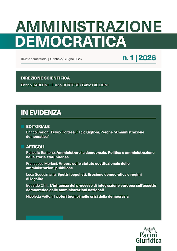 Rivista Amministrazione Democratica